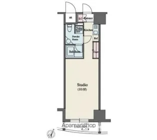MFPR代々木タワー【11階】の間取り