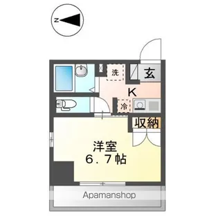 プロッシモ・オール【7階】の間取り