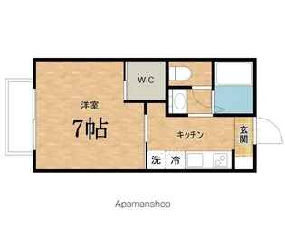 サクシード【103号室】の間取り