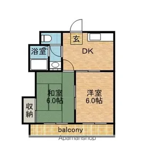 コープ藤美【2階】の間取り