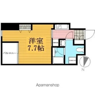 ニューシティアパートメンツ南千住【5階】の間取り