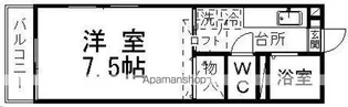 ティエラカルコス【201号室】の間取り