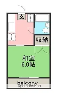 ハイツフリージア【2階】の間取り