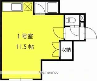 エトワール文京台【201号室】の間取り