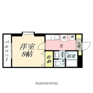 アルペジオ富町【2階】の間取り