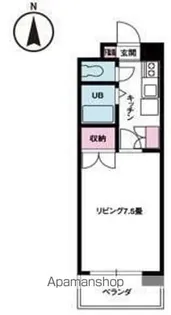 ジョイフル第1小坂【4階】の間取り