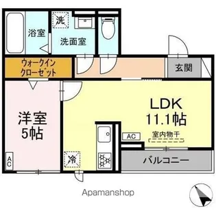 CHRYSANTHEMUM岐南(クリサンサマム岐南)【2階】の間取り