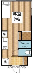 コーポ笹出【101号室】の間取り