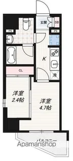 GRAN PASEO 大森【8階】の間取り
