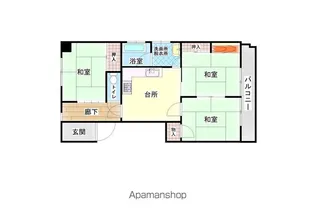 トーヨビル【3階】の間取り