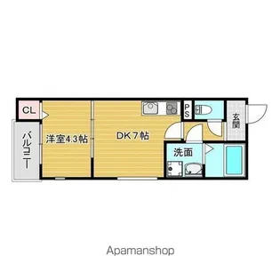 ピノコⅡ【2階】の間取り