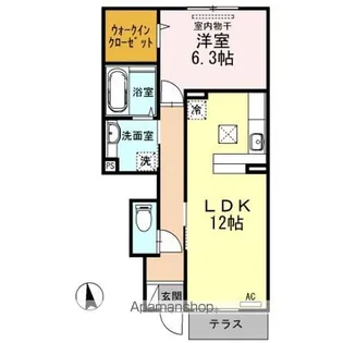 サンハイム中央公園【1階】の間取り