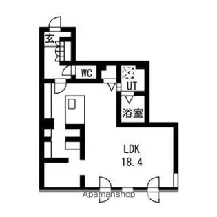 ピオネロ月寒【2階】の間取り