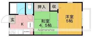 ハイランド刀根山【2階】の間取り