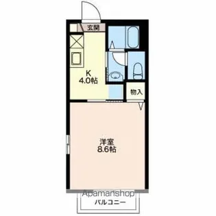 シャーメゾン杉山【2階】の間取り