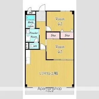 セントラルハイツ勢子坊B【2階】の間取り