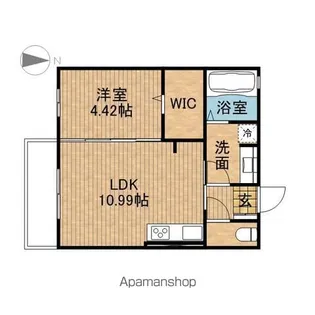 フェリーチェ【2階】の間取り