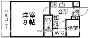 ティエラサンフラワー【104号室】の間取り