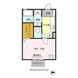 ナスキーふくじゅ【1階】の間取り
