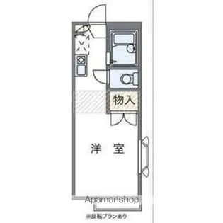 パークサイド春里【2階】の間取り
