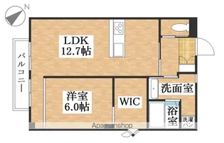 サンシャインⅡ【2階】の間取り