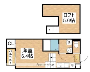 ETERNAL COURT TSURUMAI【1階】の間取り