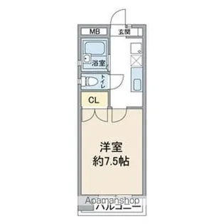 ベラ藤見ヶ丘マンション【102号室】の間取り