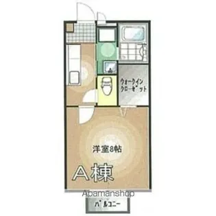 パルハイムヒライA【2階】の間取り