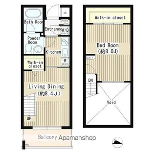 メゾン21【3階】の間取り