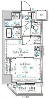 MIND両国【9階】の間取り