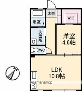 パル メゾン A【106号室】の間取り