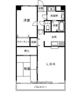 メゾン・ド・NAS【302号室】の間取り