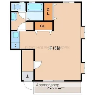 アーバンライフ1番館【202号室】の間取り