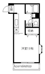 ジュネス岩井【103号室号室】の間取り