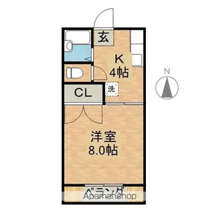 エステートイトウ【1階】の間取り