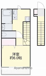 パシフィコ B棟【2階】の間取り