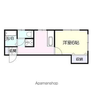 サンライズ寿【1階】の間取り