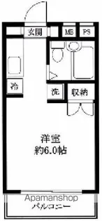 TSハイム【101号室】の間取り