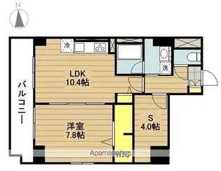 PEACE戸田【708号室】の間取り