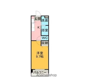 向山ヒルズ【3階】の間取り
