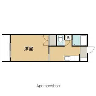 AMIⅡ【203号室】の間取り