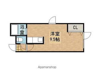 ベルヒルズ【102号室】の間取り