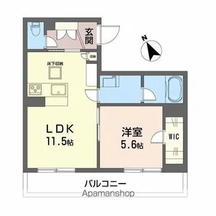 Comodo.TT【1階】の間取り