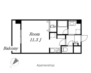 FRENCIA NOIE名駅【7階】の間取り