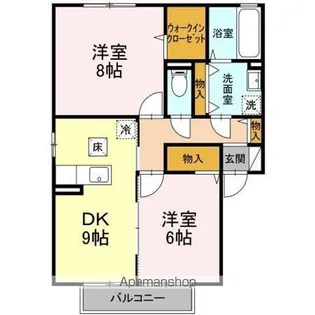 ラルーナ II【1階】の間取り