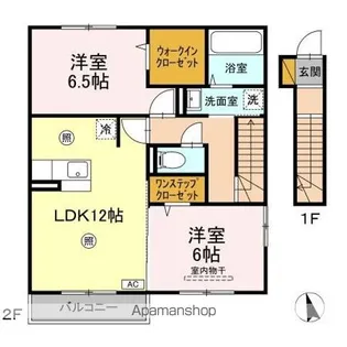 ベアーレ B【2階】の間取り