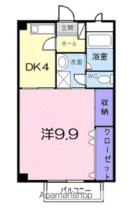 ファミール・ビラA【2階】の間取り