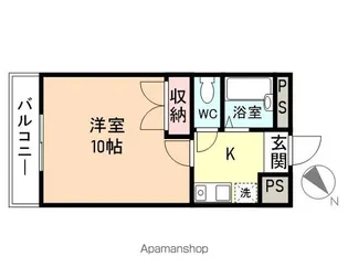アンサンブル山室【3階】の間取り