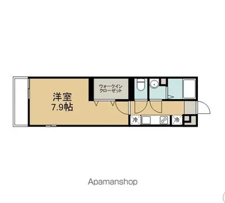 千葉県市川市欠真間1丁目【マンション】の間取り