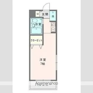 サンハイツ習志野【4階】の間取り